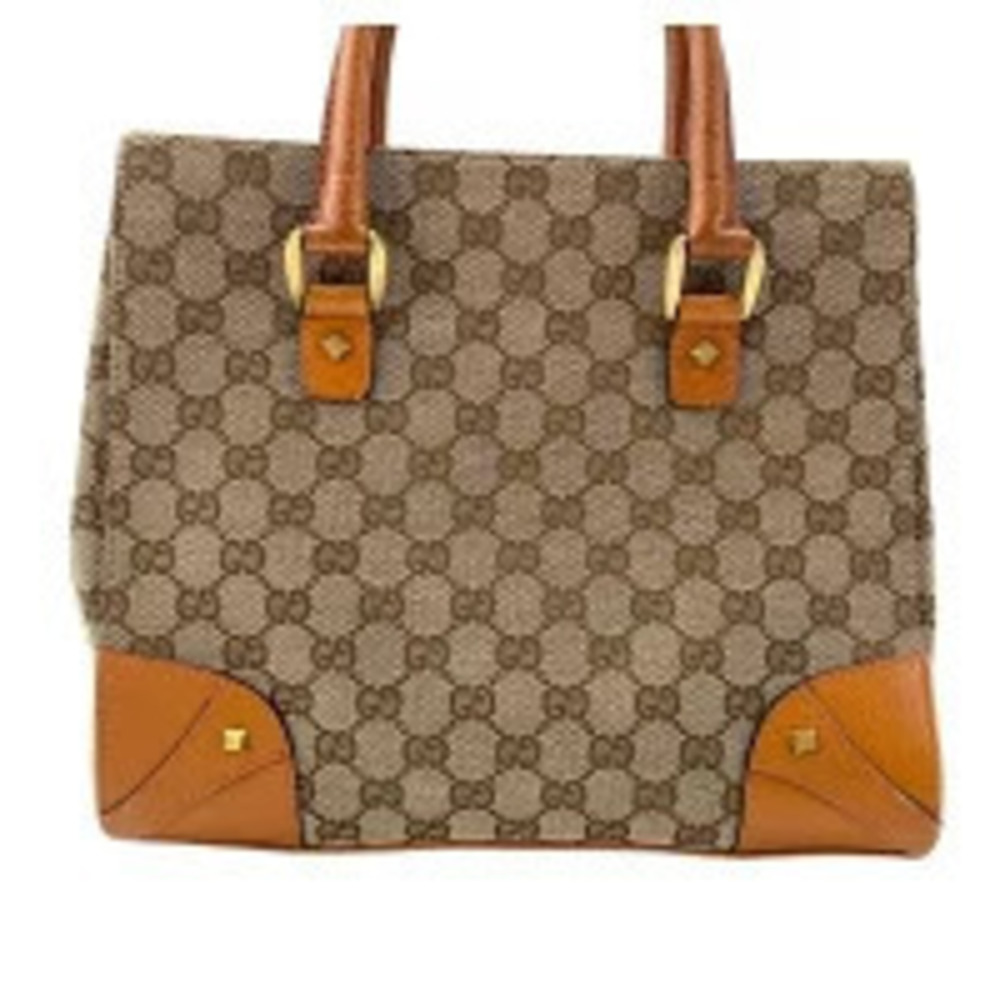 Gucci Bag Beige Tote Canvas GG Cream Tan Cream